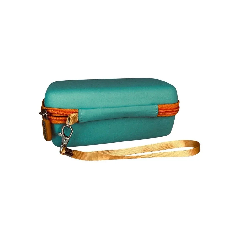 Perfcaze Storage Case for 3Doodler 3D Pen Cyan Orange Hard Shell Case New